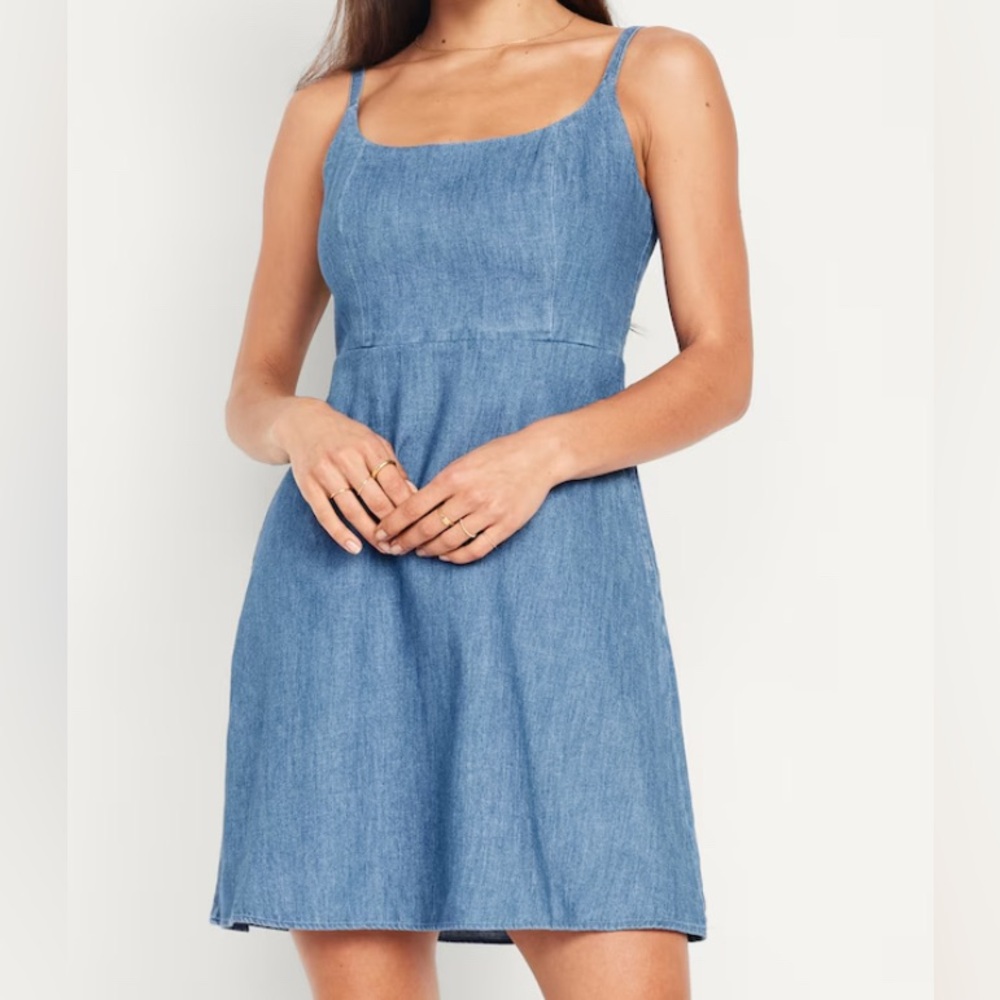 OLD NAVY Cami Mini Dress Sz XS Blue
